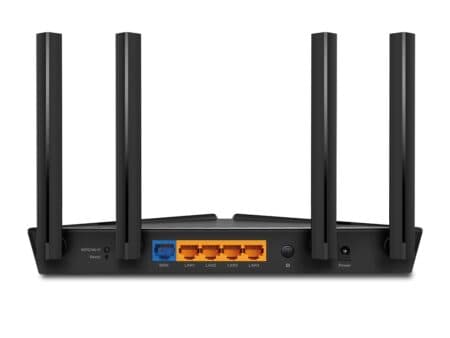 ROUTER DAHUA AX15M AX1500 WIFI 6 DUAL BAND 2.4-5.0GHZ 4 ANTENAS NEGRO