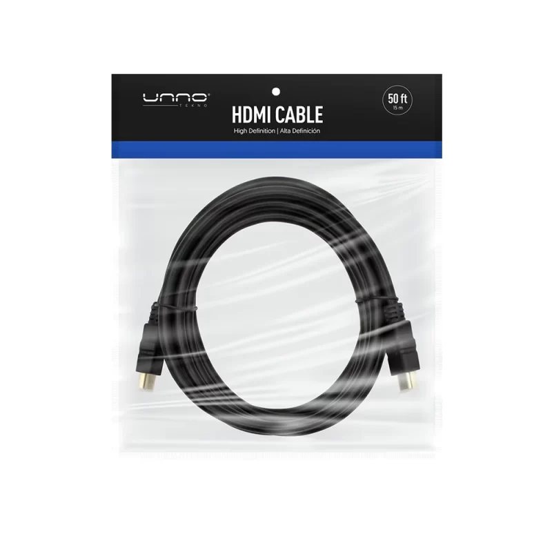 CABLE UNNO HDMI 15 MT NEGRO CB4150BK