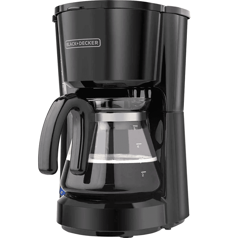 CAFETERA Black & Decker 5 Tazas Negra CM0701B