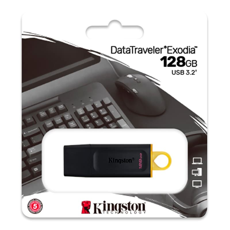 KINGSTON DATATRAVELER EXODIA USB 128GB USB 3.2 GEN 1 DTX/128GB