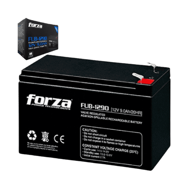 BATERIA FORZA FUB1290 12V 9AH UPS/ALARMAS RECARGABLE
