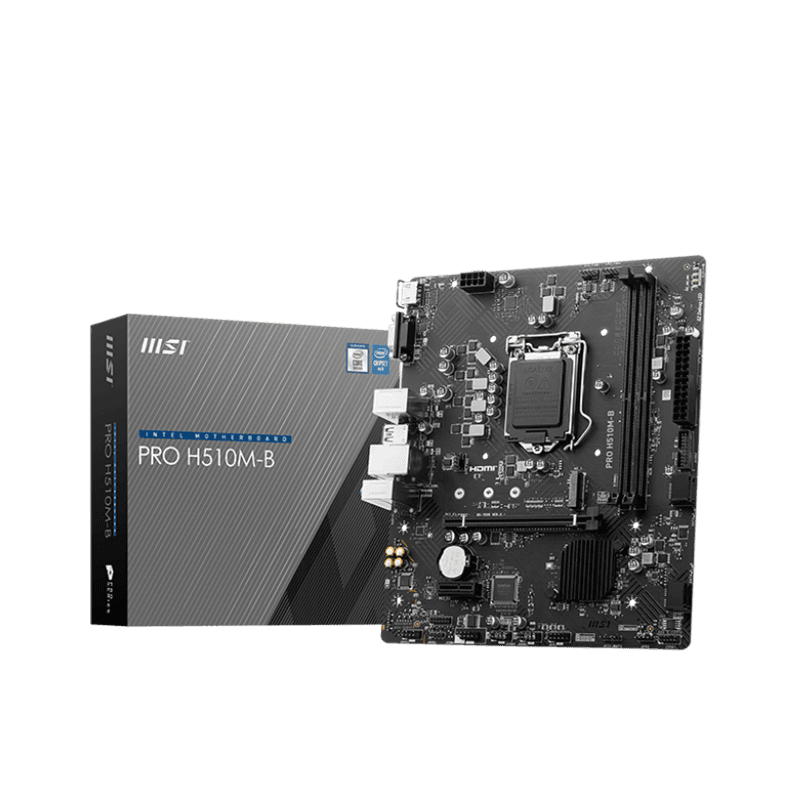 TARJETA MADRE MSI PRO H510M-B INTEL H470 LGA1200 DDR4 HASTA 2933MHZ