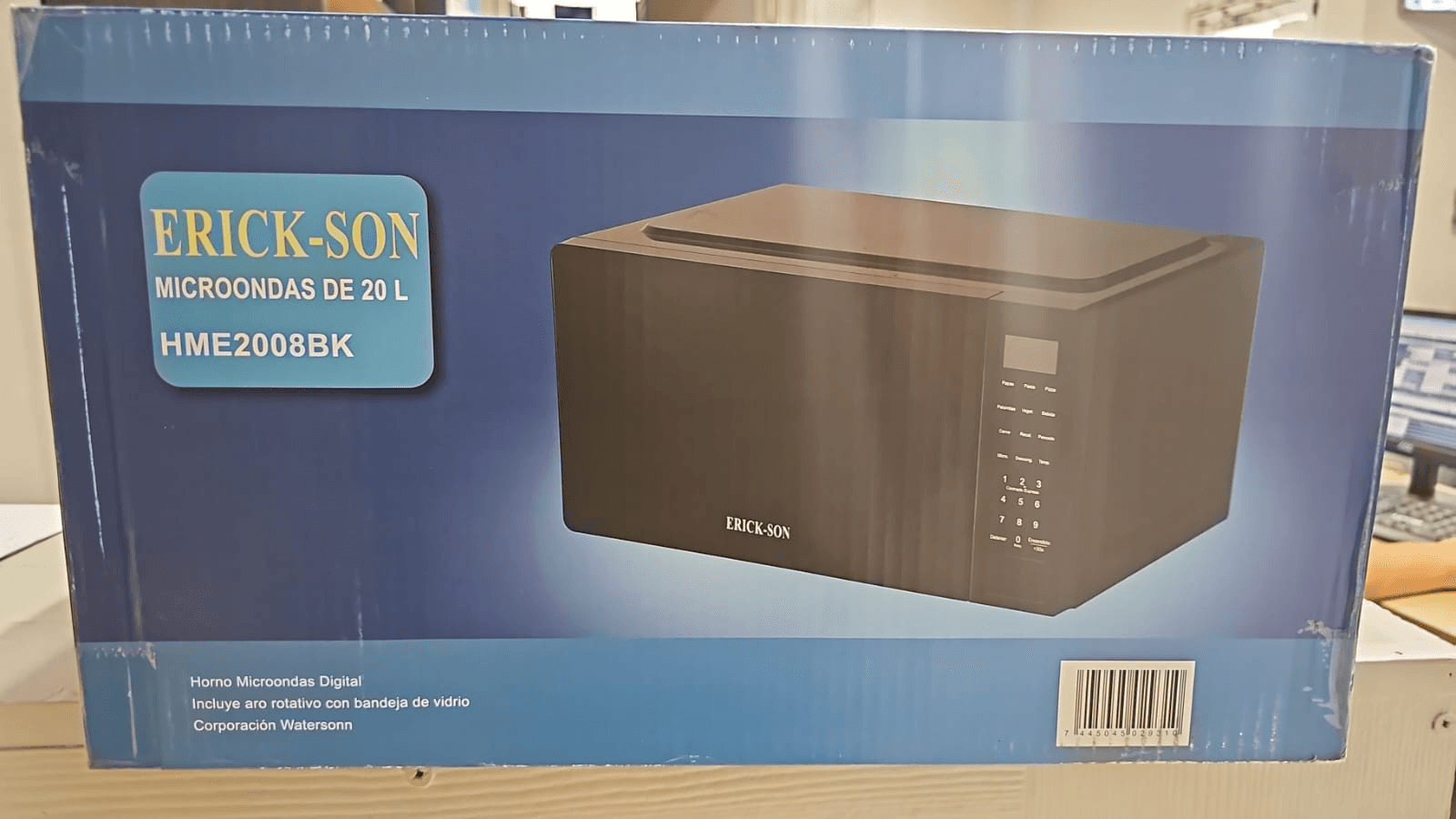 MICROONDAS ERICK-SON HME2008BK 20L DIGITAL BK 700W