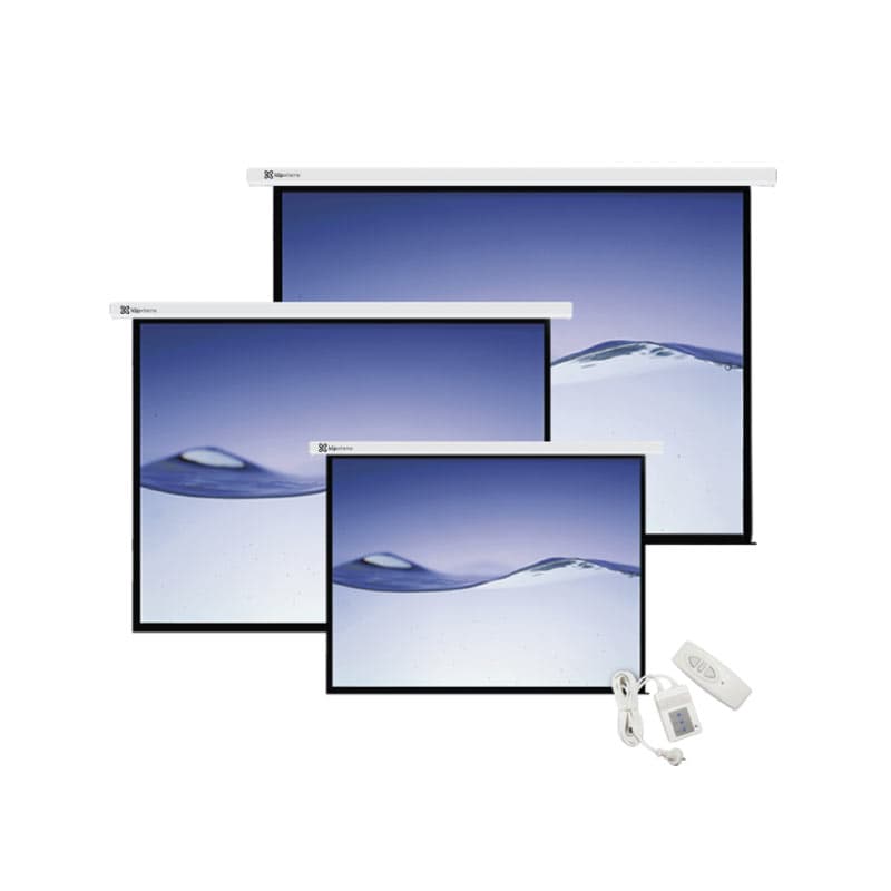 PANTALLA DE PROYECCIÓN KLIPXTREME KPS-503 120″ CORTINA MOTORIZADA