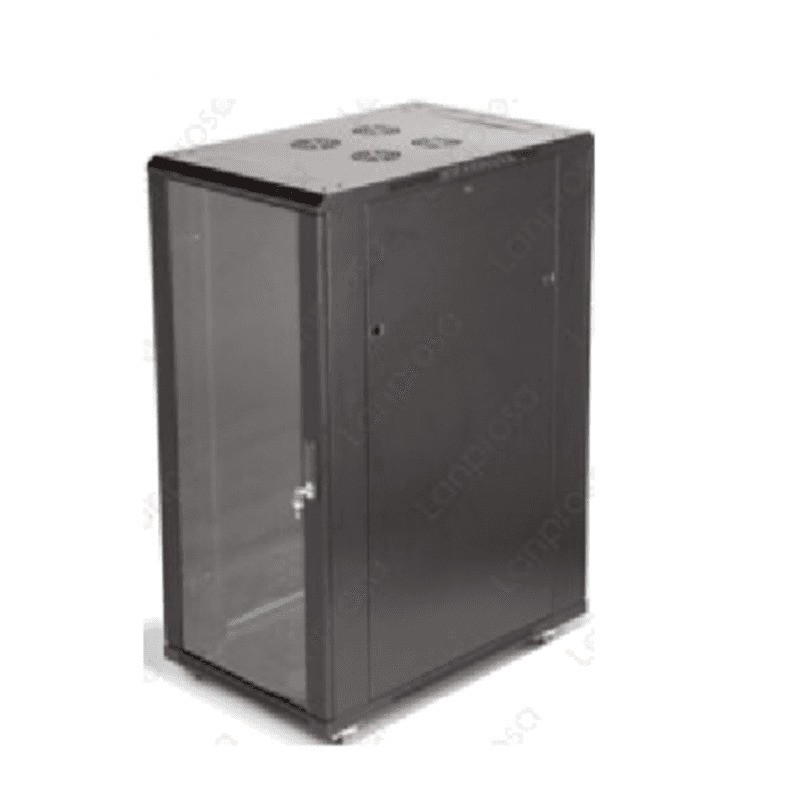 GABINETE DE PISO LANTEK LTK6827 27U PISO 600*800 2 ABANICOS