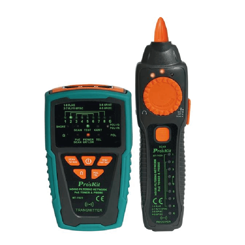 GENERADOR DE TONOS Y PROBADOR DE RED PROSKIT MT-7029