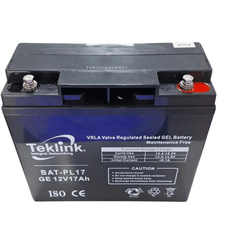 BATERIA TEKLINK PL17 12V 17AH UPS/ALARMAS RECARGABLE