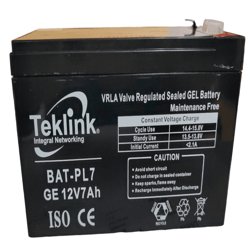 BATERIA TEKLINK PL7 12V 7AH UPS/ALARMAS RECARGABLE