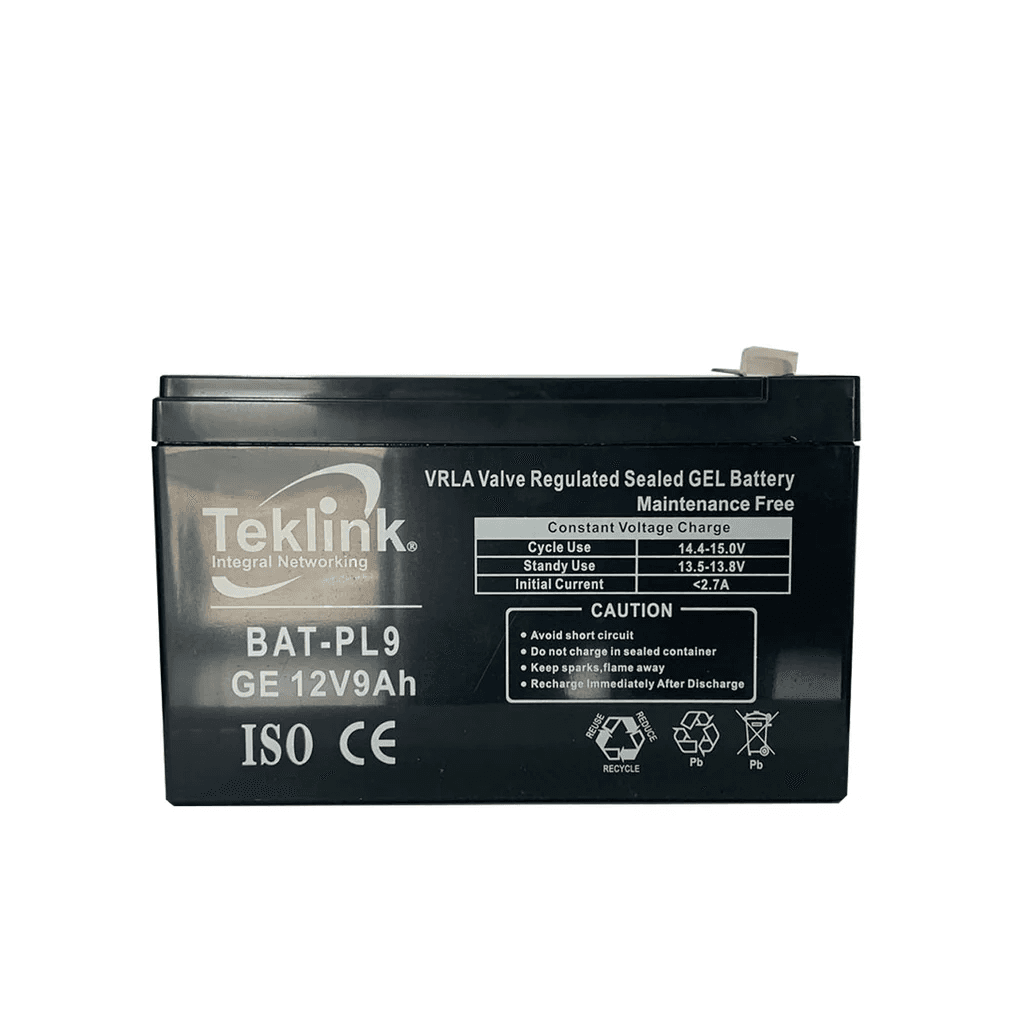 BATERIA TEKLINK PL9 12V 9AH UPS/ALARMAS RECARGABLE