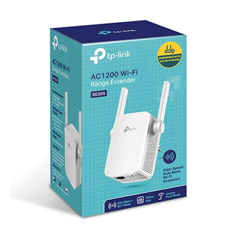 Expansor de Cobertura TP-Link RE305 Wi-Fi AC1200