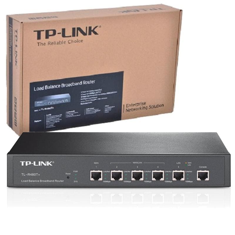 ROUTER BALANCEADOR DE BANDA ANCHA TP LINK TP-R480T+