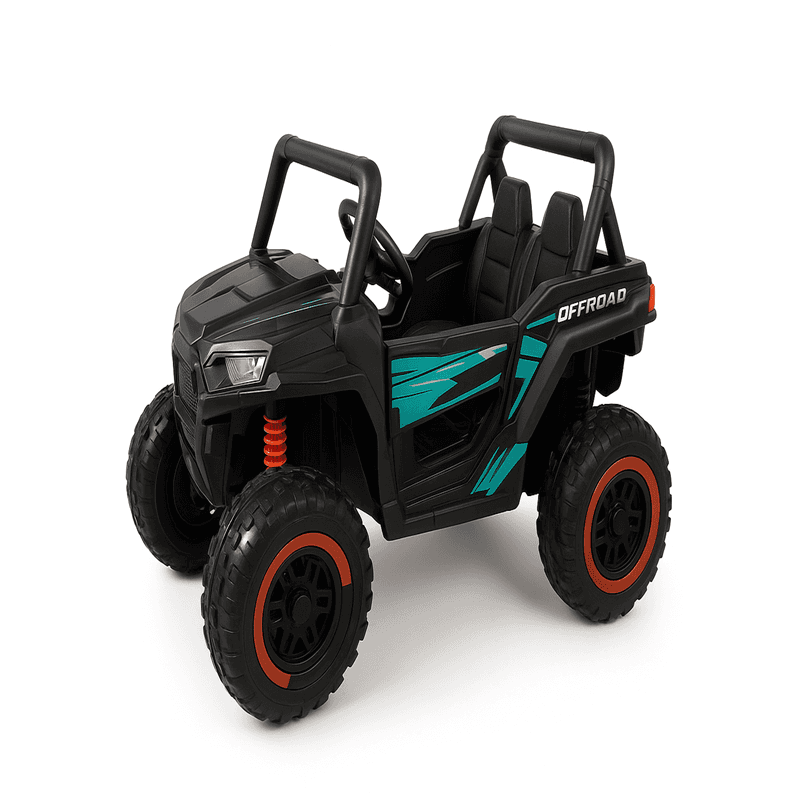 JEEP DOBLE ASIENTO CON CONTROL REMOTO TR913BK