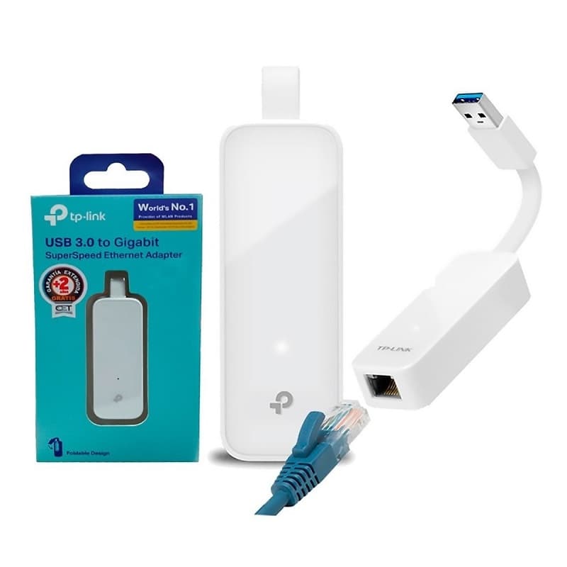 ADAPTADOR TP LINK DE RED USB 3.0 A RJ45 UE300 GIGABIT