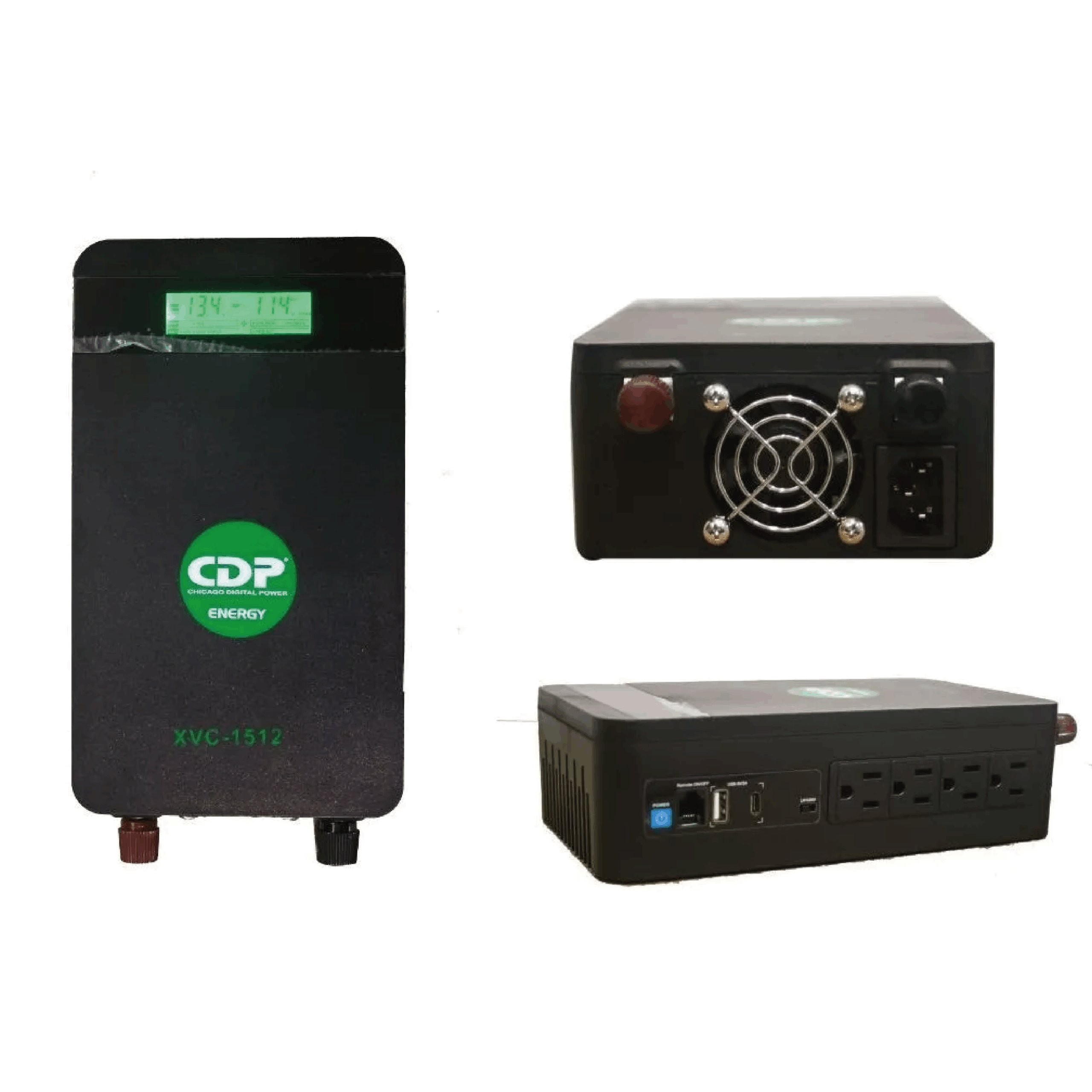 INVERSOR CDP 1500VA/A000W 10A XVC-1512C