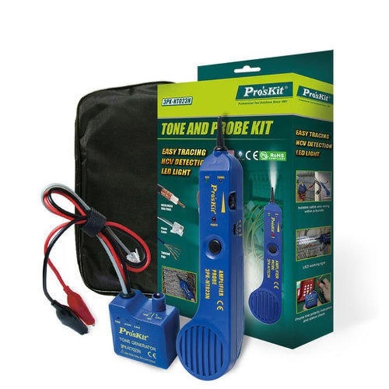 GENERADORA TONOS Y AMPLIFICADOR DE SEÑAL C/ESTUCHE PROSKIT 3PK-NT023N