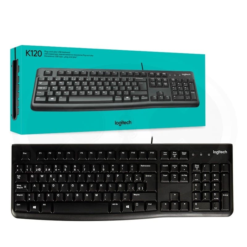 TECLADO LOGITEC K120 USB ESPAÑOL 920-004422