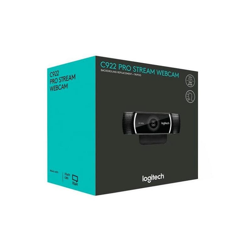 LOGITECH HD PRO WEBCAM C922 WEB COLOR 1080P H.264 960-001087