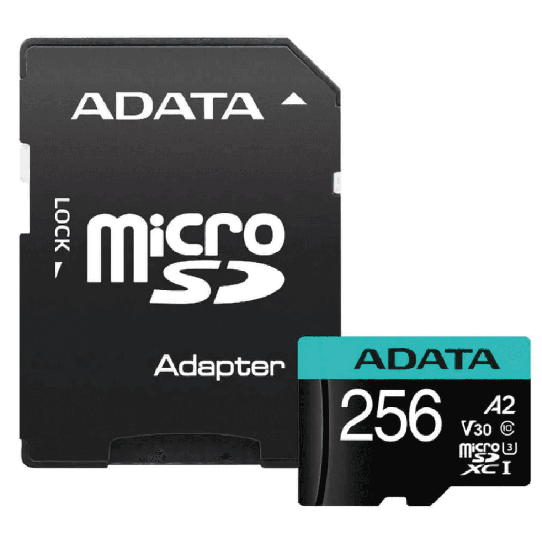 Memoria Micro SD ADATA 256GB Clase 10 V30 AUSDX256GUI3V30SA2