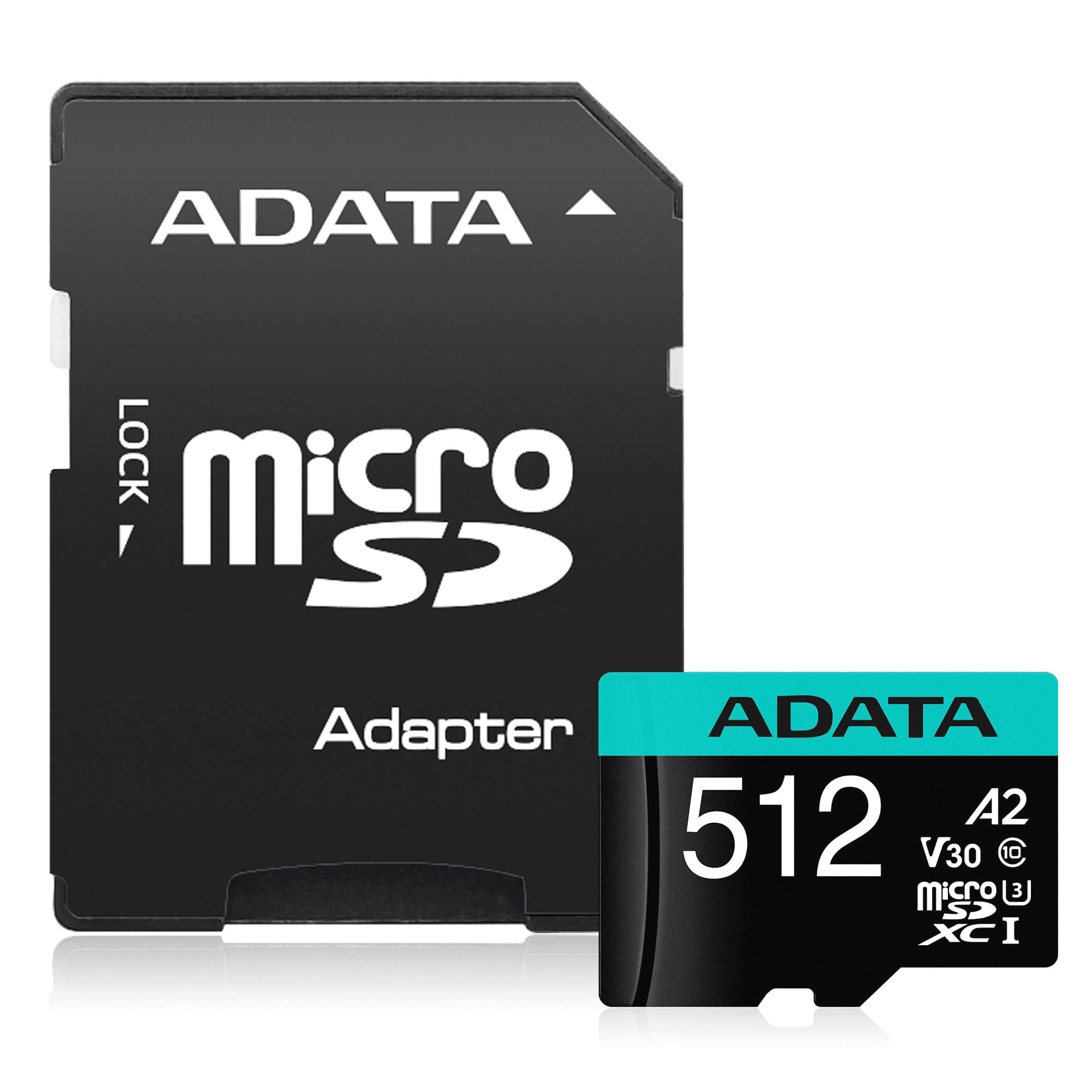 Memoria Micro SD ADATA 512GB 4K V30 para Drones y Nintendo AUSDX512GUI3V30SA2-RA1
