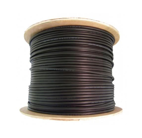 CABLE UTP TEKLINK CAB-TEK6SJGOU CAT6 EXTERIOR 23AWG 305M 100% COBRE CON GEL COLOR NEGRO