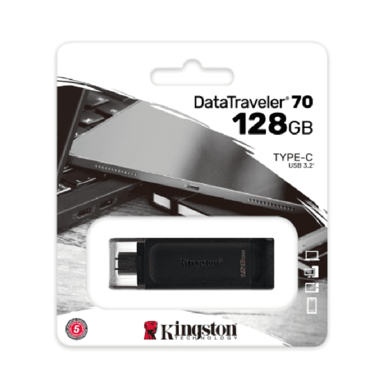 LLAVE MAYA KINGSTON 128GB DATATRAVELER USB C DT70/128GB