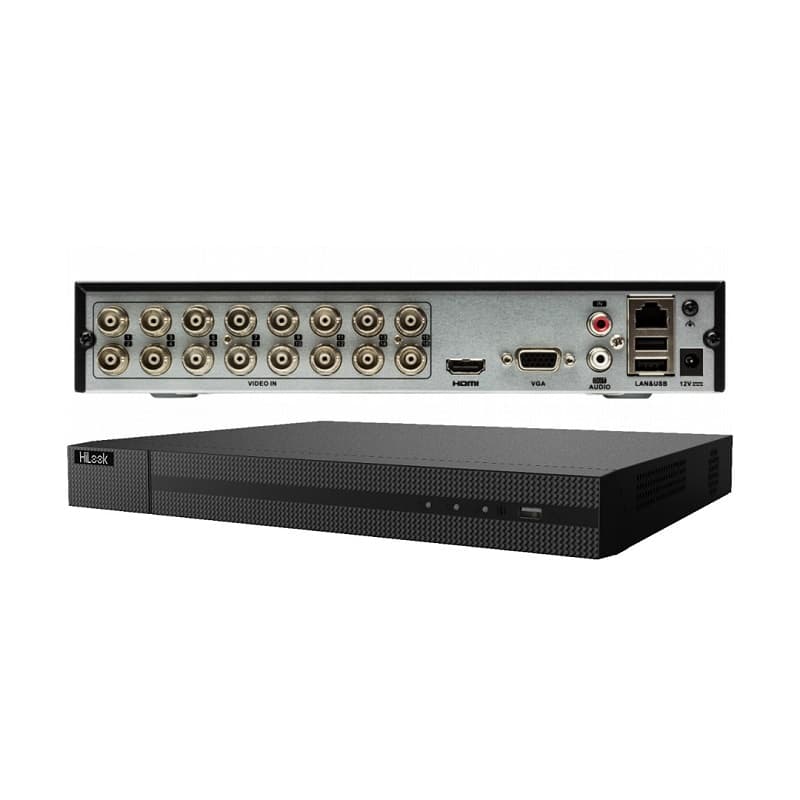 Grabador DVR HiLook DVR-216G-M1 16CH 2MP con SATA y DETMOV2.0