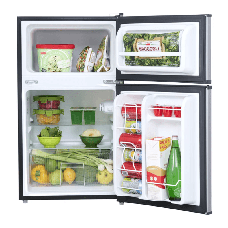 REFRIGERADOR MINI BAR 3.4 PIES CUBICOS MIDEA MDRT87CCDLS-CA