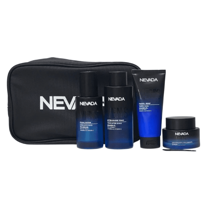 Kit Facial Nevada NEV-4PACK-M Masculino con Estuche 4 Piezas
