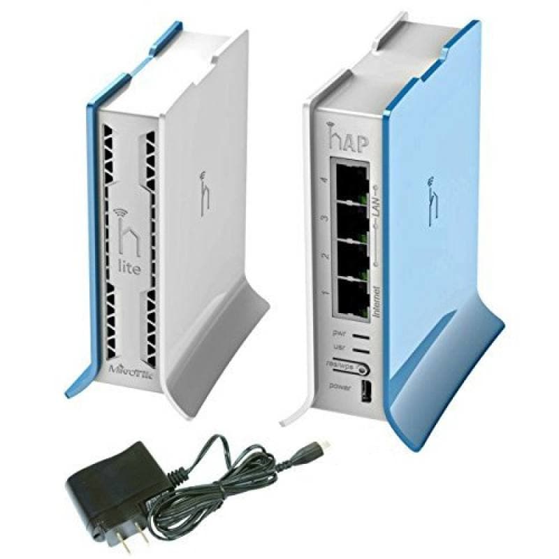 MIKROTIK RB941-2ND-TC HAP LITE 4PTOS FAST ETHERNET WI-FI 2.4GHZ