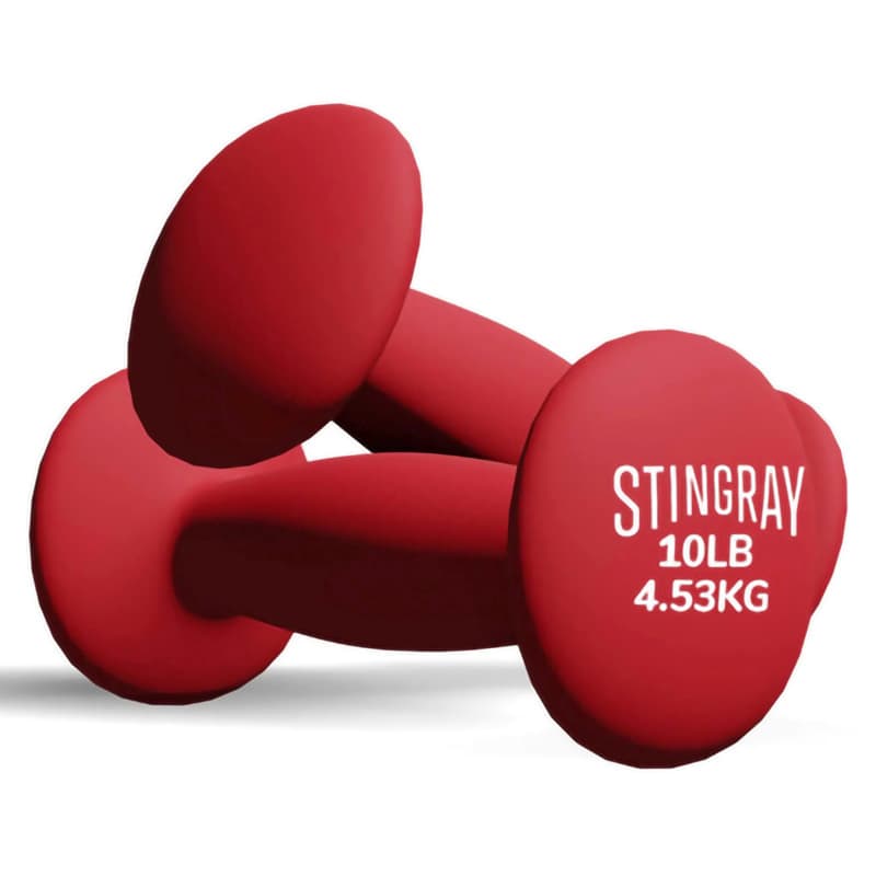 Stingray Mancuerna Neopreno 10 LB SFMAN-10LB