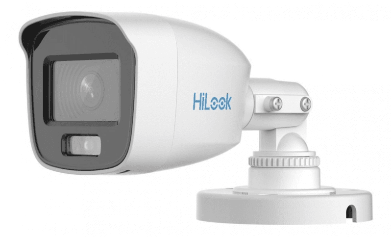 CAMARA BULLET HIKVISION HILOOK THC-B129P-28 COLORVU 2MP 20MTS IP66