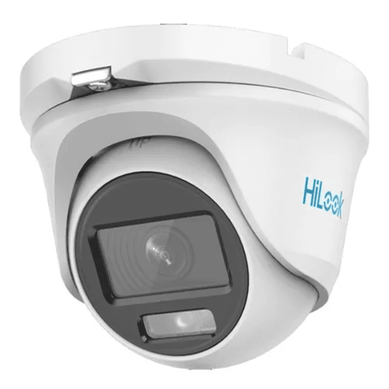 CAMARA DOMO HIKVISION HILOOK THC-T129P-28 2MP COLORVU 20MTS