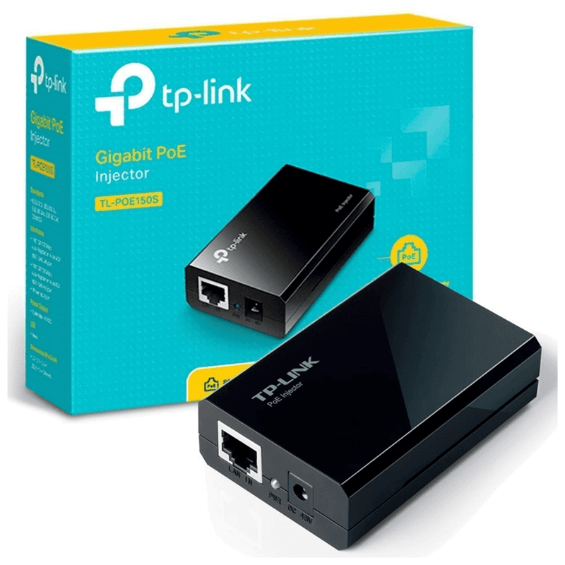Inyector PoE TP-Link TL-POE150S 48V 15.4W