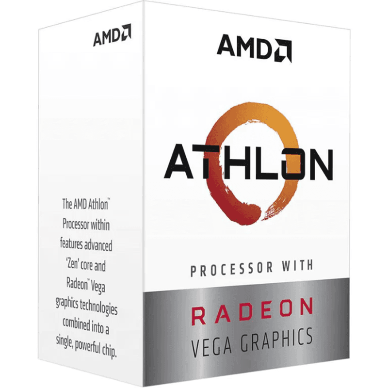 PROCESADOR AMD ATHLON 3000G 3RD 3.5 GHZ 2N AM4 YD3000C6FHBOX