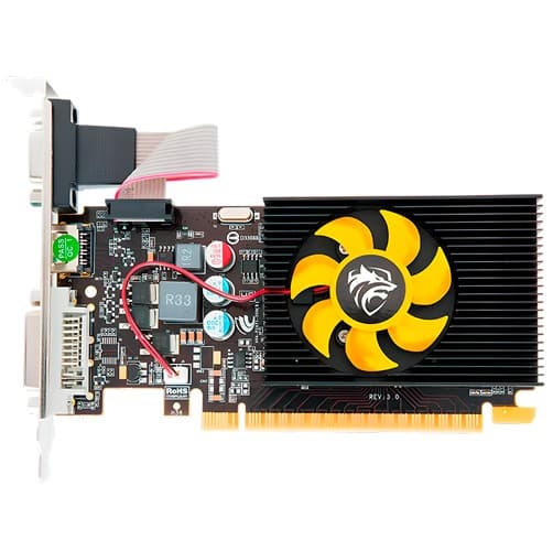 TARJETA DE VIDEO BOETEC GT210 GEFORCE HDMI VGA DVI 1GB-64BIT DDR3 G210LP-1GD