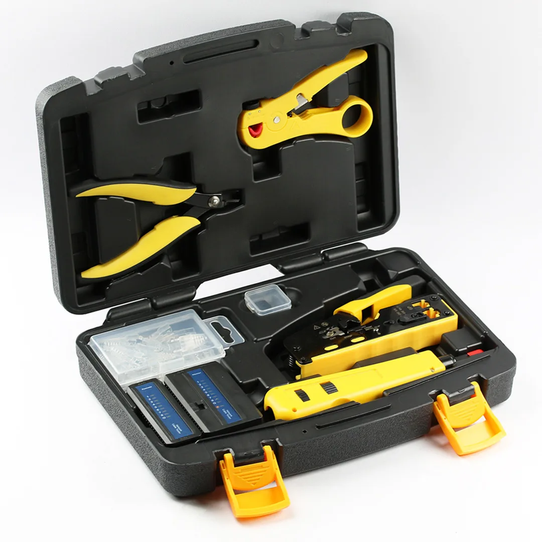 KIT DE HERRAMIENTAS SPROTEK PARA INSTALACION DE RED STK-9803