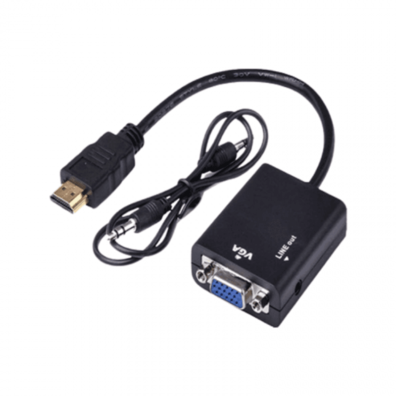 ADAPTADOR HDMI A VGA SALIDA AUDIO AGILER AGI-1890