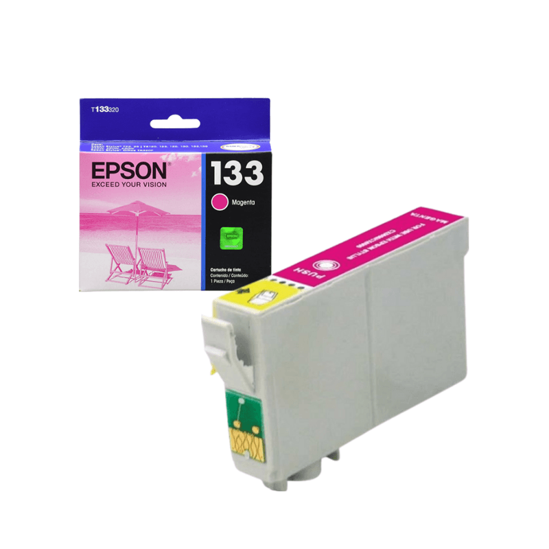 EPSON T133 MAGENTA ORIGINAL CARTUCHO DE TINTA PARA STYLUS T22, TX120, TX130 (ultima unidad en SJ)