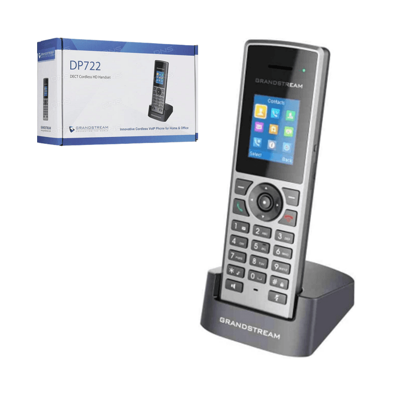 TELEFONO GRANDSTREAM IP INALAMBRICO DP-722 TECNOLOGIA DECT