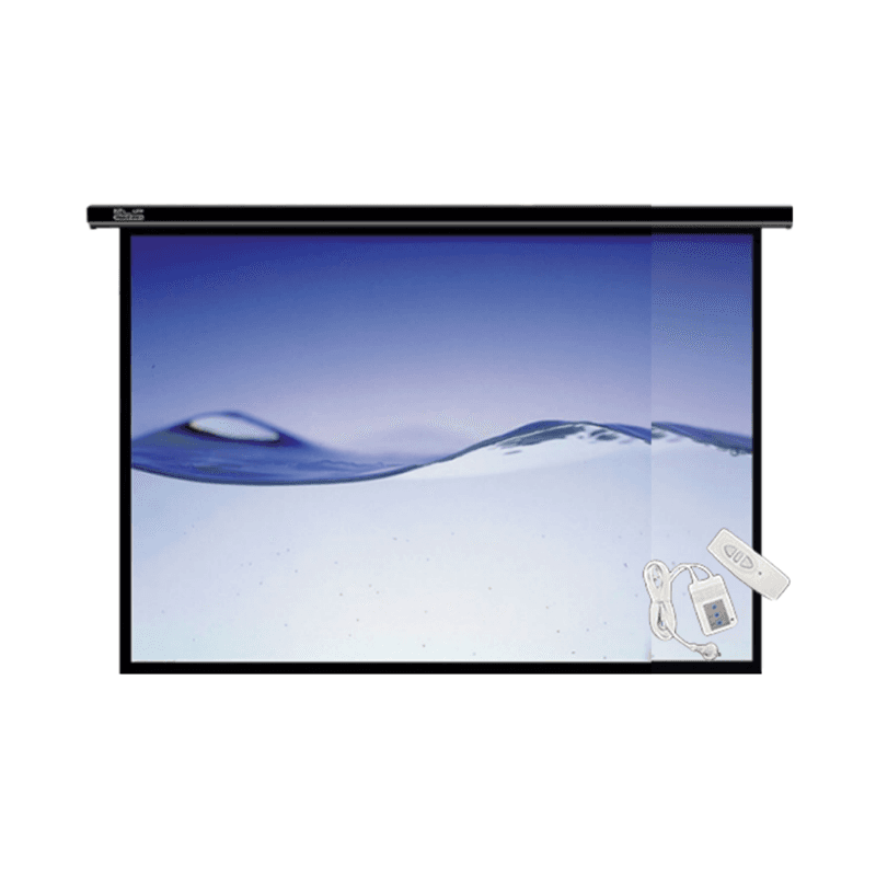 PANTALLA DE PROYECCIÓN KLIPXTREME KPS-502 100″ CORTINA MOTORIZADA