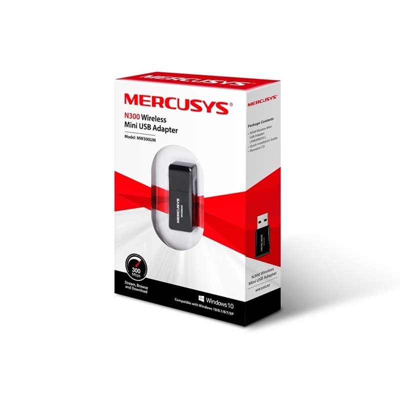 ADAPTADOR USB WIRELESS N300 MW300UM