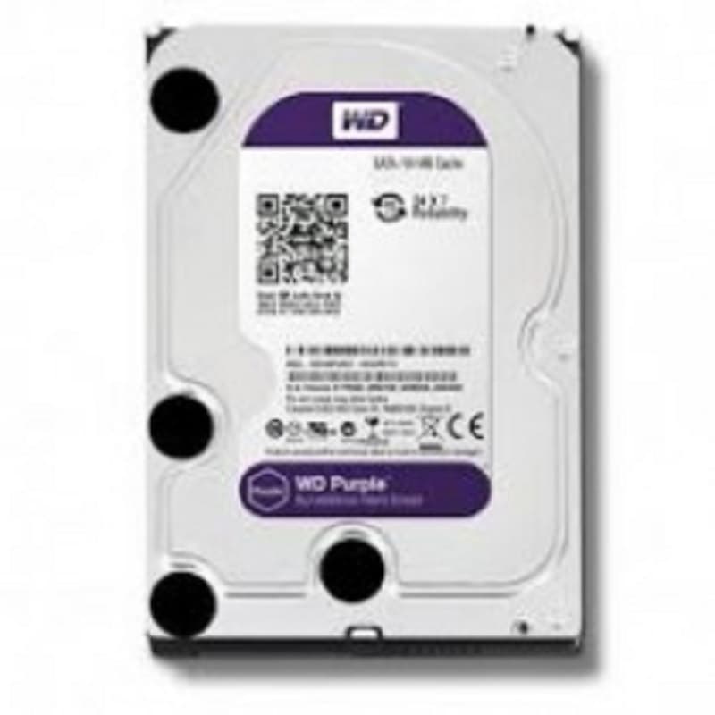 DISCO DURO WESTERN DIGITAL PURPLE WD10PURZ 1TB ESPECIAL P/CCTV 3.5″ 6GB