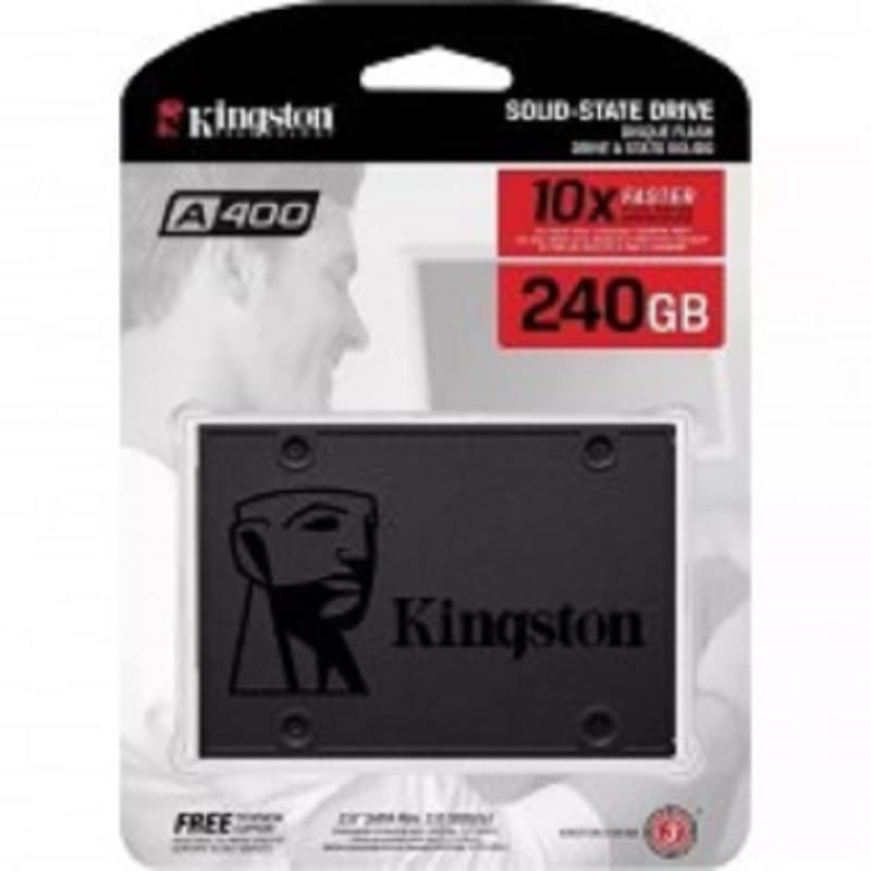 DISCO ESTADO SOLIDO KINGSTON 240GB SSDNOW A400 SATA III 2.5» A400/240GB