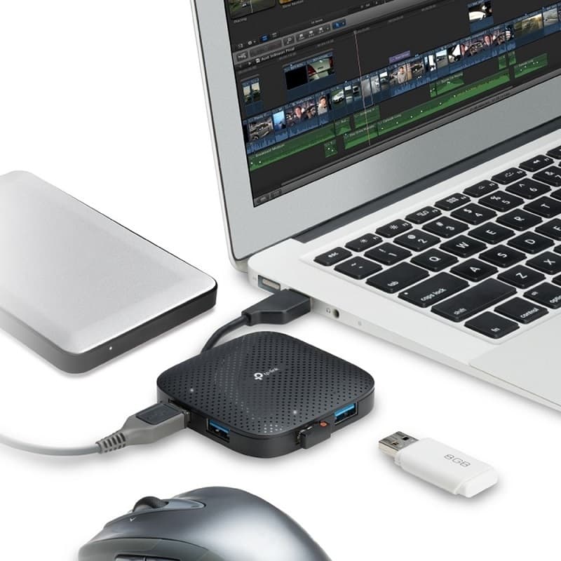 TP LINK USB 3.0 4 PUERTOS PORTABLE HUB UH400