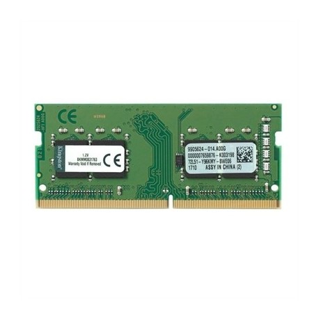 Memoria Kingston p/Portatil KVR24S17S6/4 2400Mhz DDR4 PC4-19200 CL17 1.2V