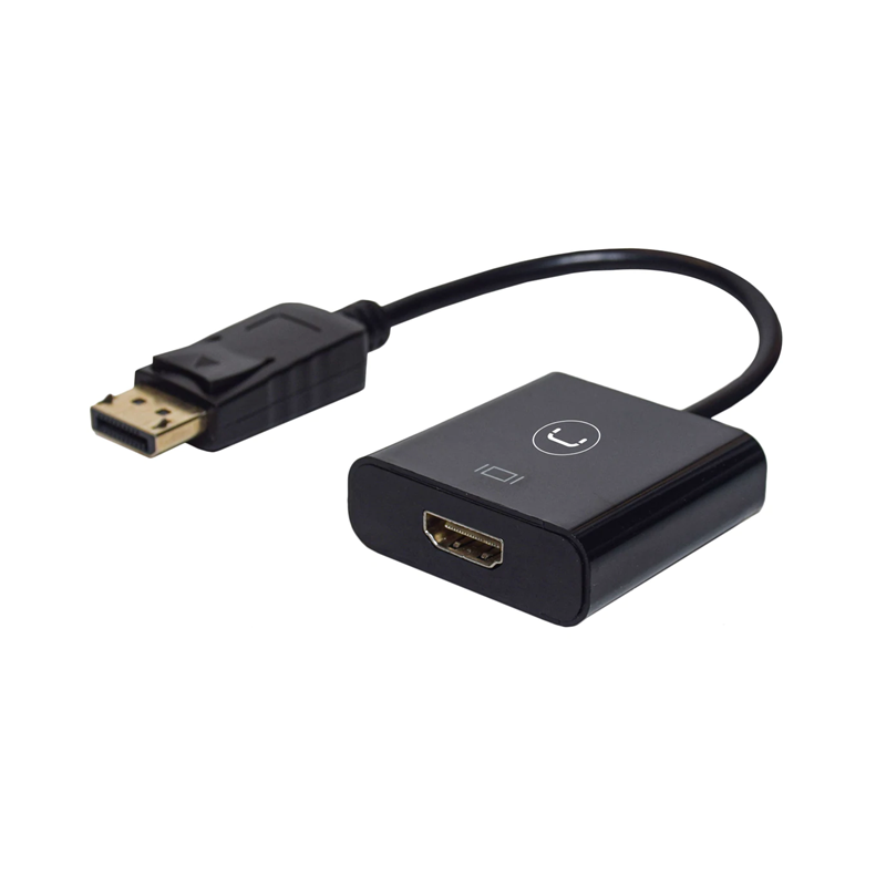 ADAPTADOR UNNO AD3004BK DE DISPLAYPORT A HDMI